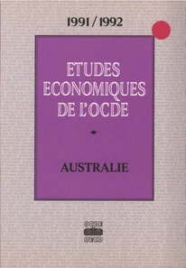 Etudes economiques de l'OCDE : Australie 1992