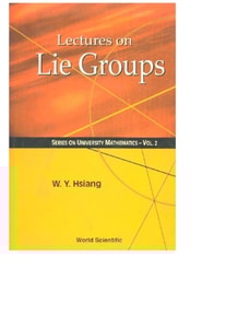 Lectures On Lie Groups