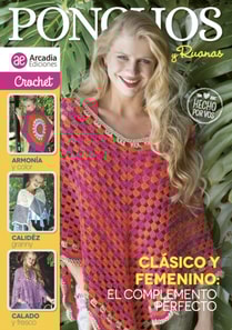 Ponchos y Ruanas Crochet