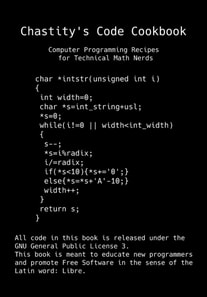 Chastity's Code Cookbook
