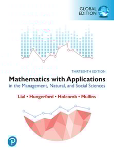 Mathematics with Applications in the Management, Natural and Social Sciences, Global Edition