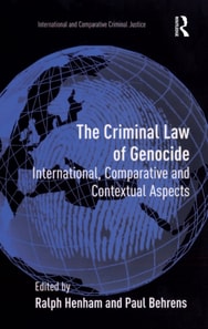 Criminal Law of Genocide
