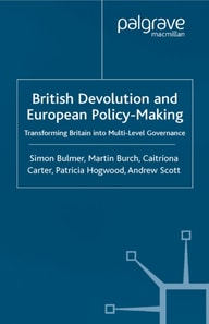 British Devolution and European Policy-Making