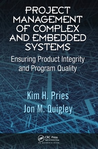 Project Management of Complex and Embedded Systems