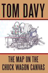 Map on the Chuck Wagon Canvas