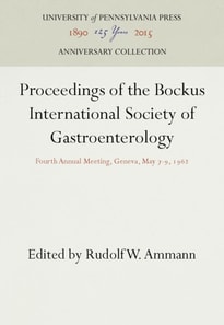 Proceedings of the Bockus International Society of Gastroenterology