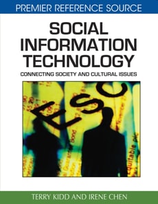 Social Information Technology: Connecting Society and Cultural Issues