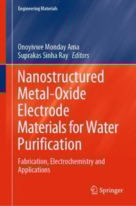 Nanostructured Metal-Oxide Electrode Materials for Water Purification