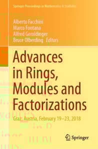 Advances in Rings, Modules and Factorizations