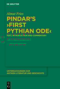 Pindar's  First Pythian Ode 