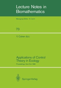 Applications of Control Theory in Ecology
