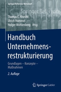 Handbuch Unternehmensrestrukturierung