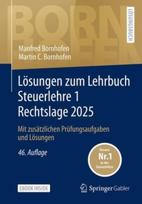 Losungen zum Lehrbuch Steuerlehre 1 Rechtslage 2025