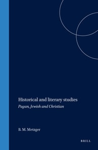 Historical and literary studies