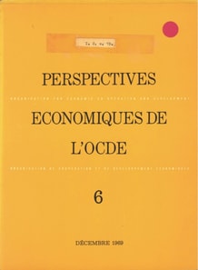 Perspectives economiques de l'OCDE, Volume 1969 Numero 2