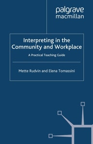 Interpreting in the Community and Workplace