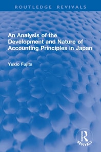 Analysis of the Development and Nature of Accounting Principles in Japan