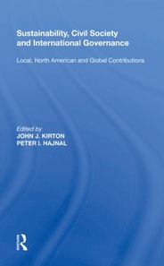 Sustainability, Civil Society and International Governance