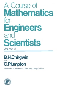 Course of Mathematics for Engineers and Scientists
