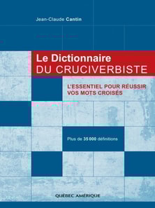 Le Dictionnaire du cruciverbiste