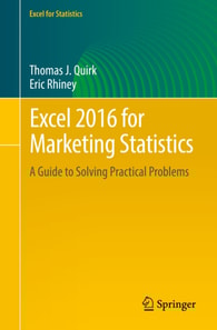 Excel 2016 for Marketing Statistics