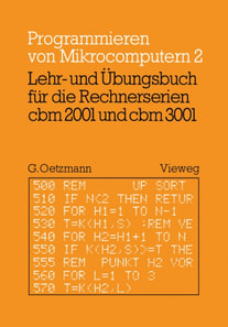 Lehr- und Übungsbuch für die Rechnerserien cbm 2001 und cbm 3001