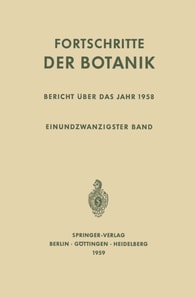Bericht Über das Jahr 1958