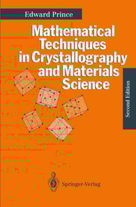 Mathematical Techniques in Crystallography and Materials Science
