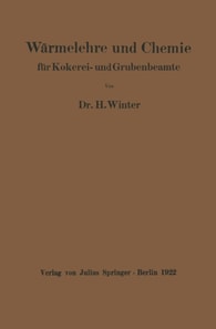 Wärmelehre und Chemie