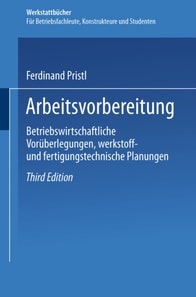 Arbeitsvorbereitung