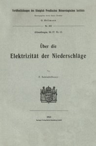 Über die Elektrizität der Niederschläge