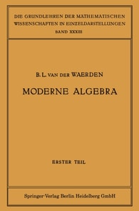 Moderne Algebra