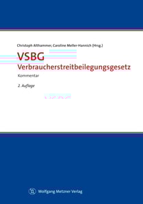 VSBG - Verbraucherstreitbeilegungsgesetz