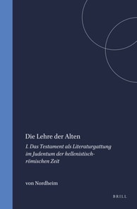 Die Lehre der Alten