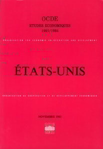Etudes economiques de l'OCDE : Etats-Unis 1986