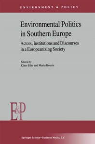 Environmental Politics in Southern Europe