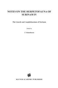 Notes on the herpetofauna of Surinam IV