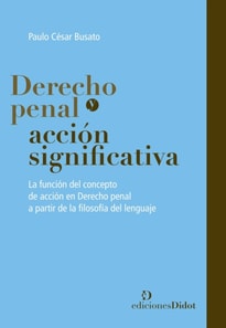 Derecho penal y acción significativa