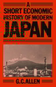 Short Economic History of Modern Japan