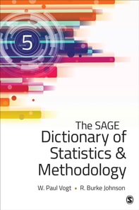 SAGE Dictionary of Statistics & Methodology