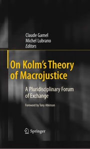 On Kolm's Theory of Macrojustice