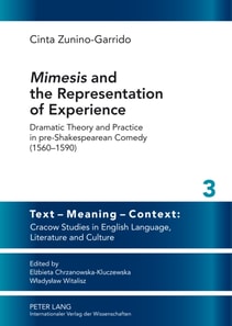  Mimesis  and the Representation of Experience