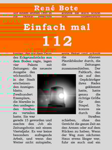 Einfach mal 112