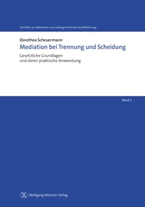 Mediation bei Trennung und Scheidung