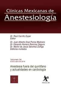 Anestesia fuera del quirófano y actualidades en cardiología