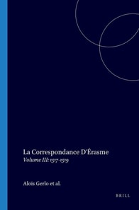 Correspondance d'Erasme