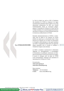 Cahiers de l'Afrique de l'Ouest Atlas regional de l'Afrique de l'Ouest