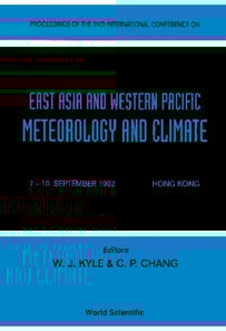 East Aisa And Western Pacific Meteorology And Climate - Proceedings Of The 2nd International Conference