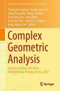 Complex Geometric Analysis