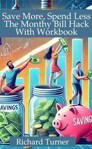 Save More, Spend Less, The Monthly Bill Hack with Workbook